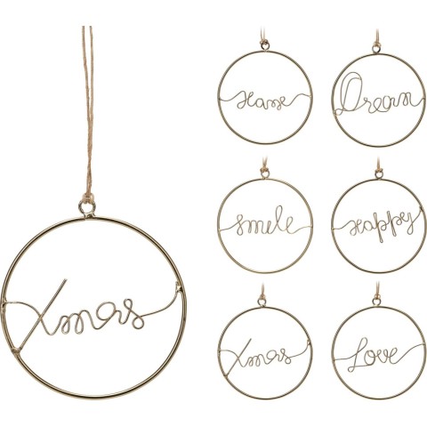 PENDENTE SCRITTA D10 ORO 6ASS